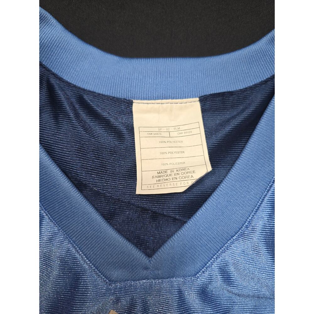Jordan North Carolina Tar Heels UNC Sleeveless Basketball Jersey Men XXL Blue - Picture 5 of 8